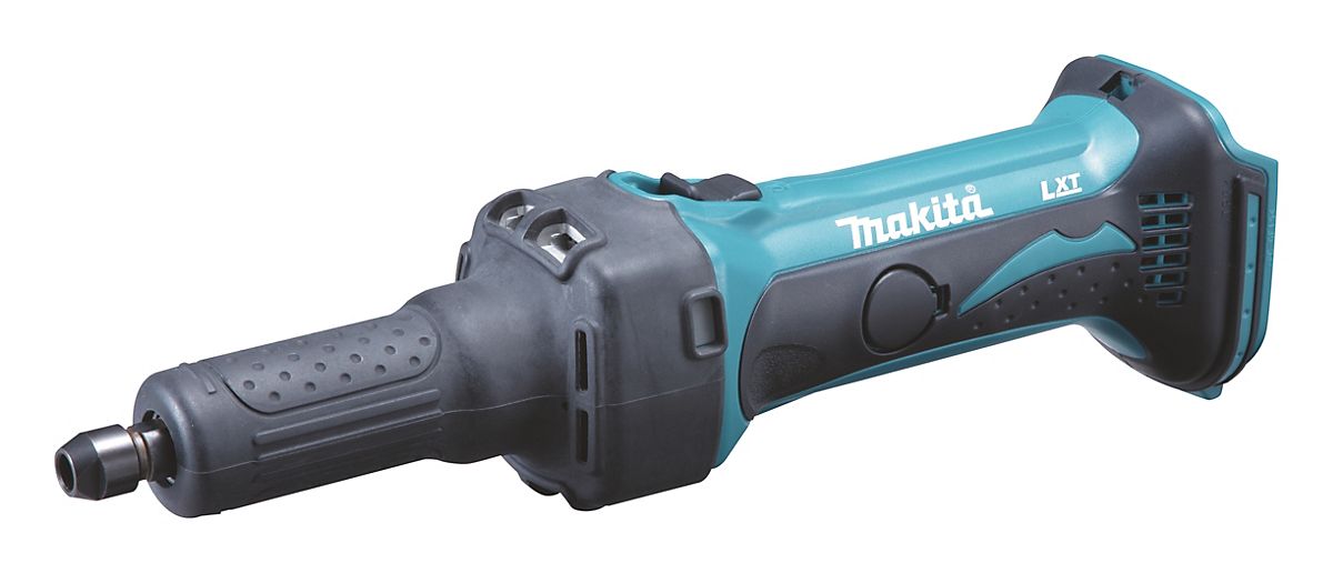 Makita Ligesliber 18V. 6 mm leveres uden batterier, lader og kuffert. DGD800Z