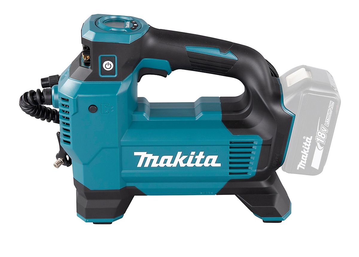 Makita Luftpumpe 18V 11 Bar, uden batteri & lader