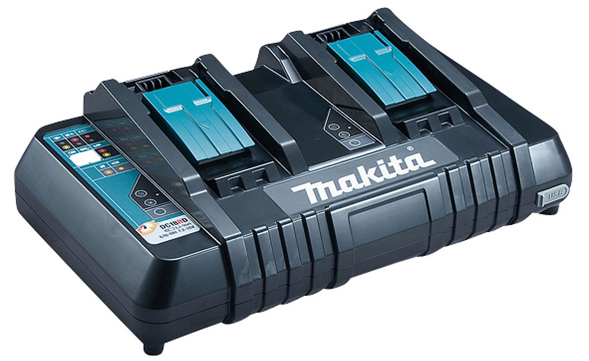 Makita Lynlader. 2-port 14,4-18V. 1,5-5,0Ah. DC18RD