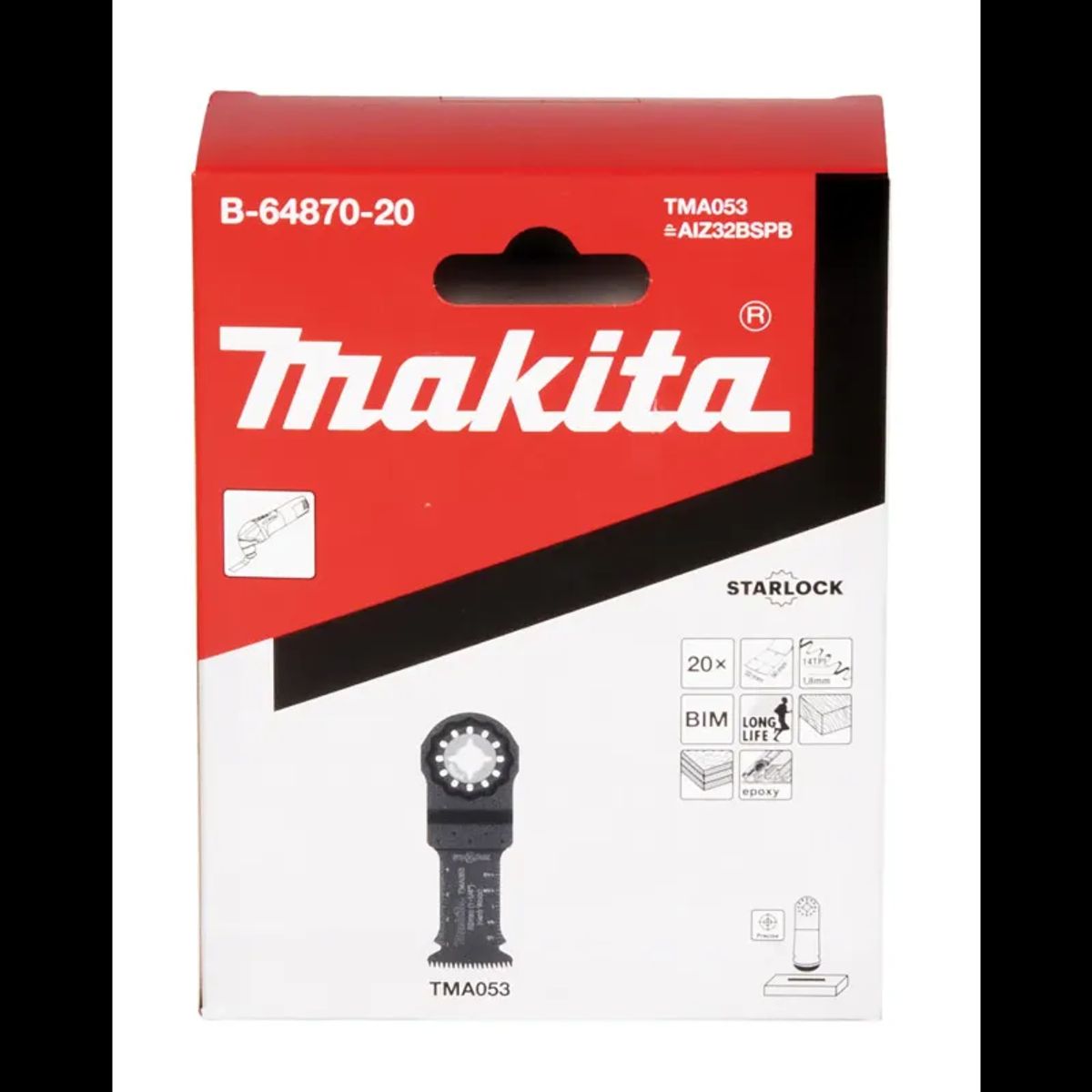 Makita Multicut Træ 32mm Aiz32bspb - B-64870-20