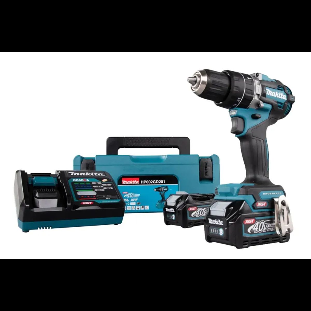 Makita Slagboremaskine 40v 2,5ah - HP002GD201