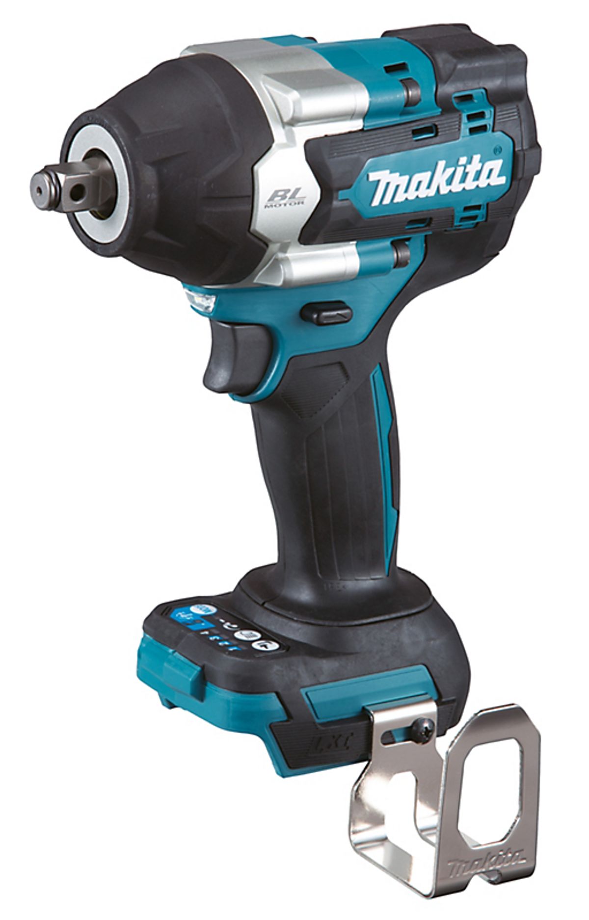 Makita slagnøgle 18V, 700Nm, kompakt 170mm, LED, uden batteri & lader, DTW700Z