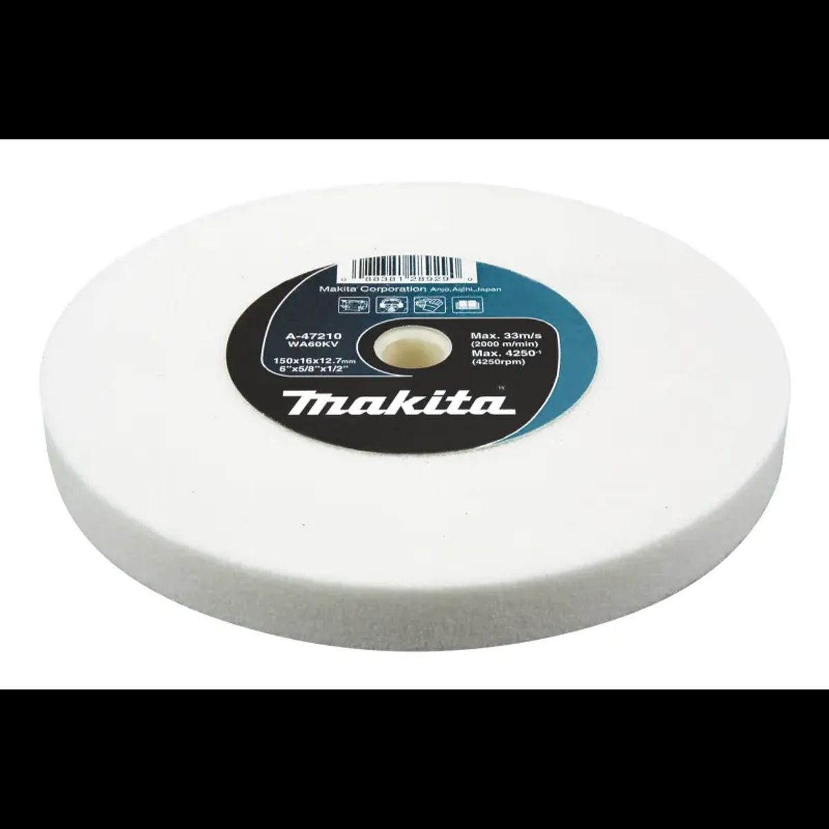 Makita Slibesten Wa60 205x19x15,88 - A-47260