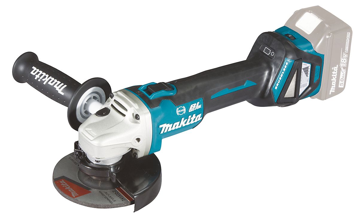 Makita vinkelsliber 18V DGA513Z, Ø125mm, uden batteri & lader