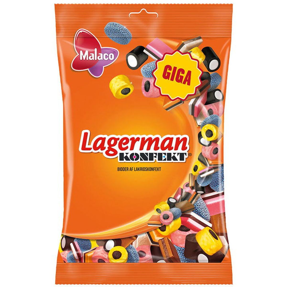 Malaco Lagerman konfekt 900g