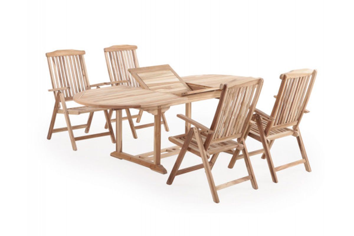 Malaga Teak Havemøbelsæt