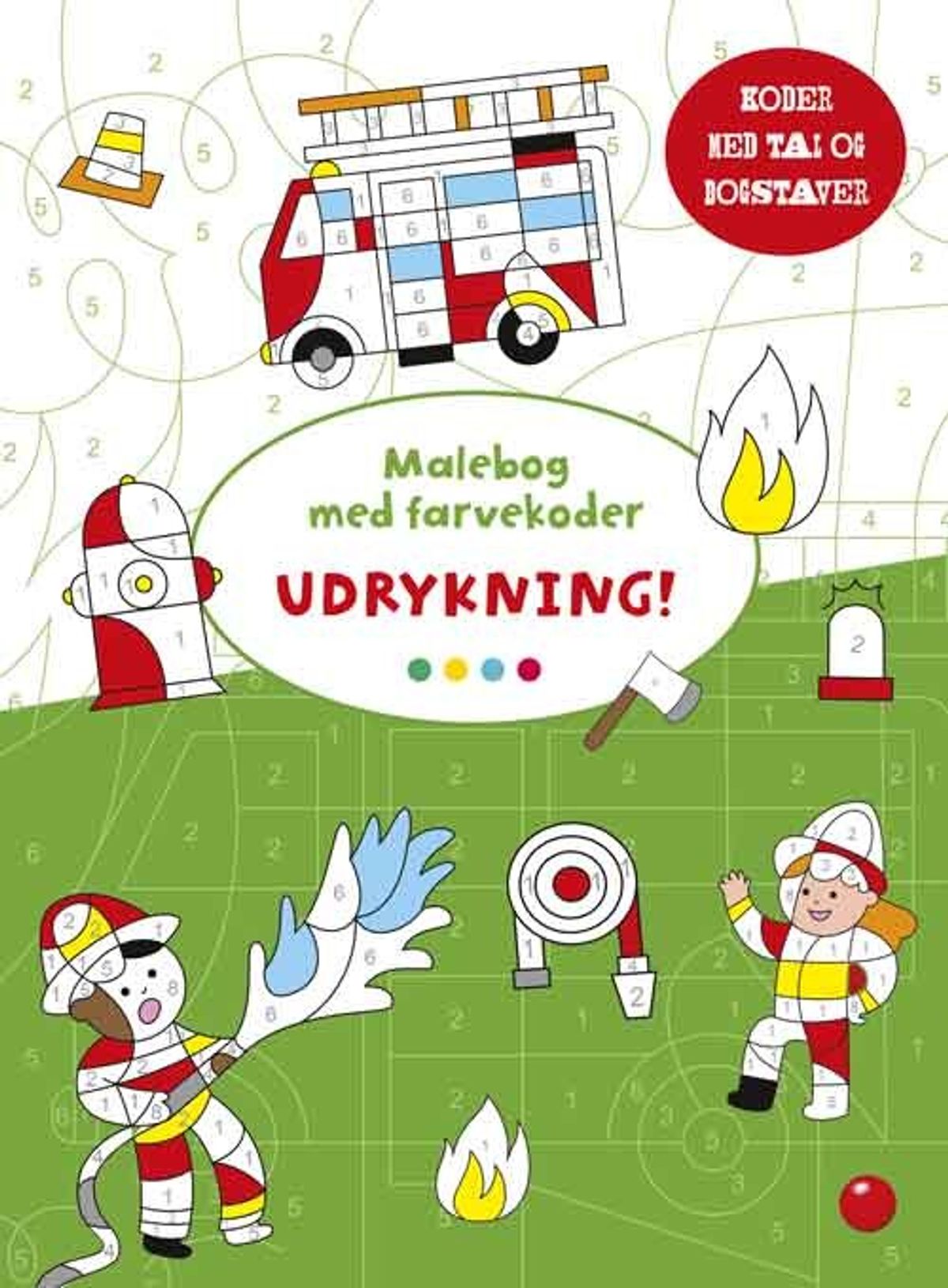 Malebog Med Farvekoder: Udrykning! - Diverse - Bog