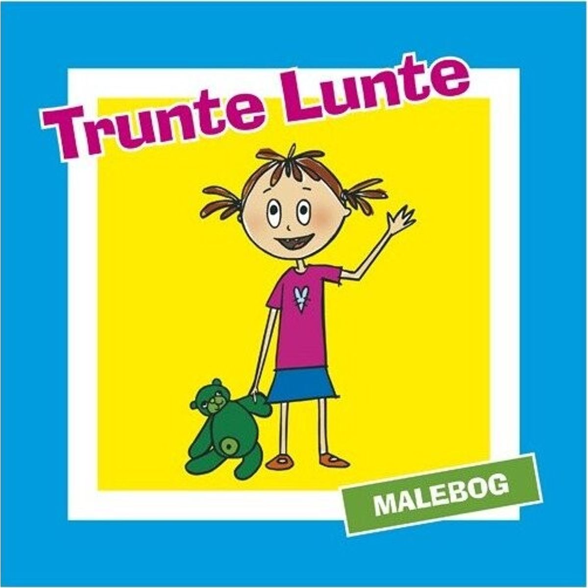 Malebog - Trunte Lunte - Anne Holst Moulvad - Bog