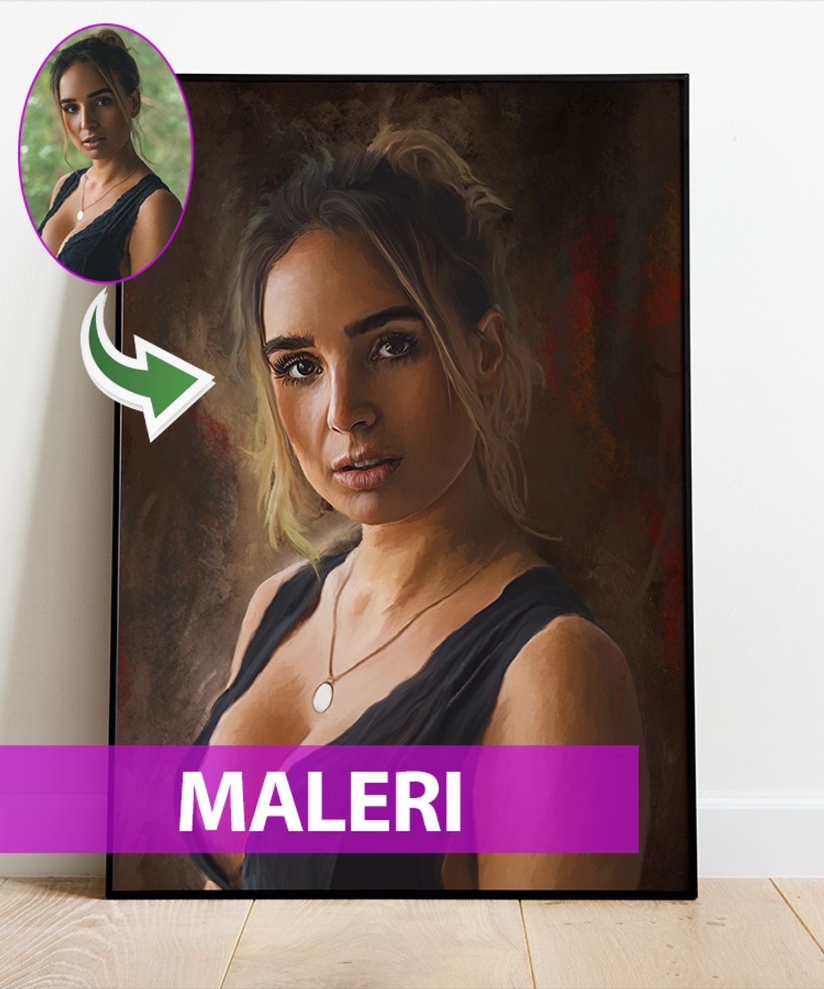 Maleri - efter dine fotos