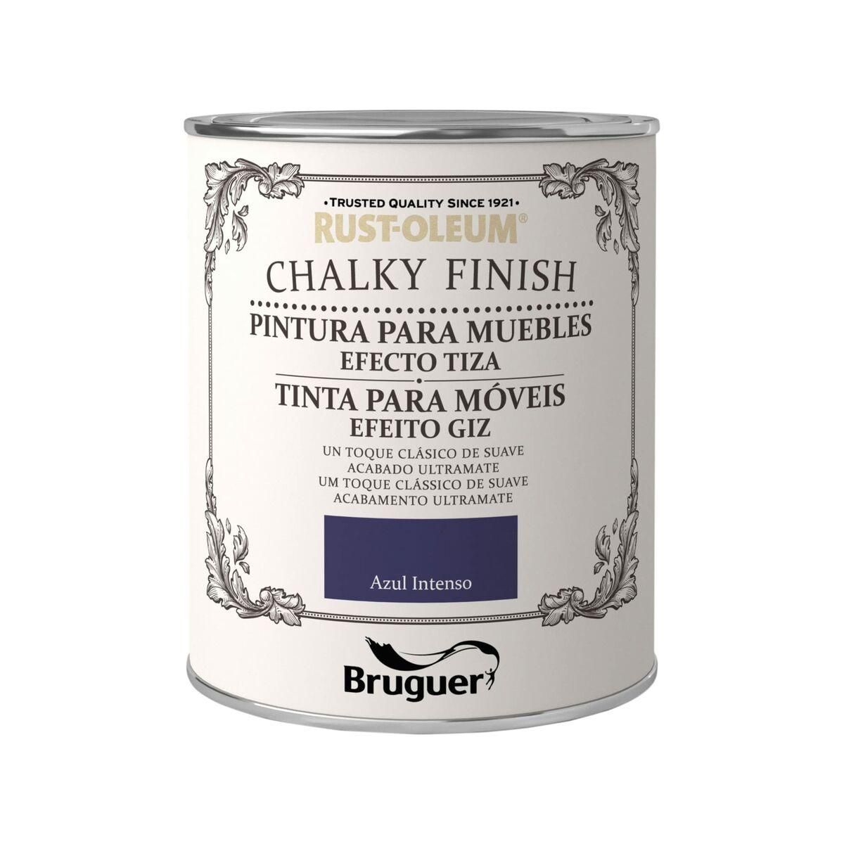 Maling Bruguer Chalky Finish Blå 750 ml