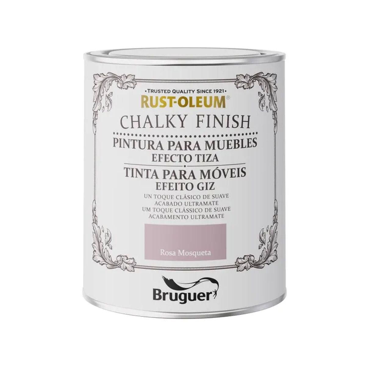 Maling Bruguer Rust-oleum Chalky Finish 5733892 Elektricitet 750 ml Rosa Mosqueta