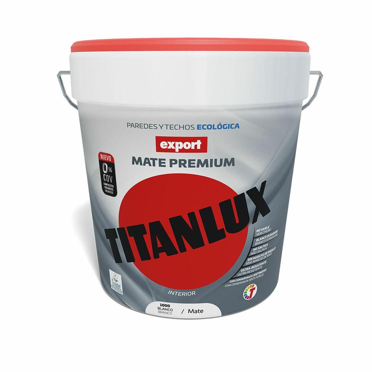 Maling Titanlux Export f31110015 Hvid Lim 15 L