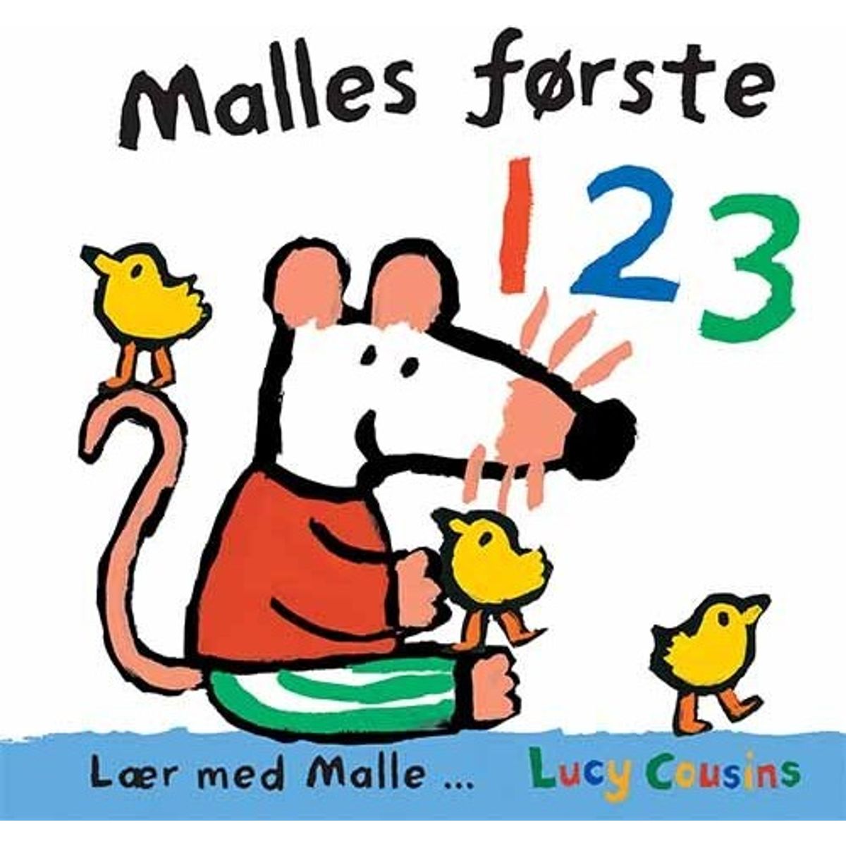 Malles Første 123 - Lucy Cousins - Bog