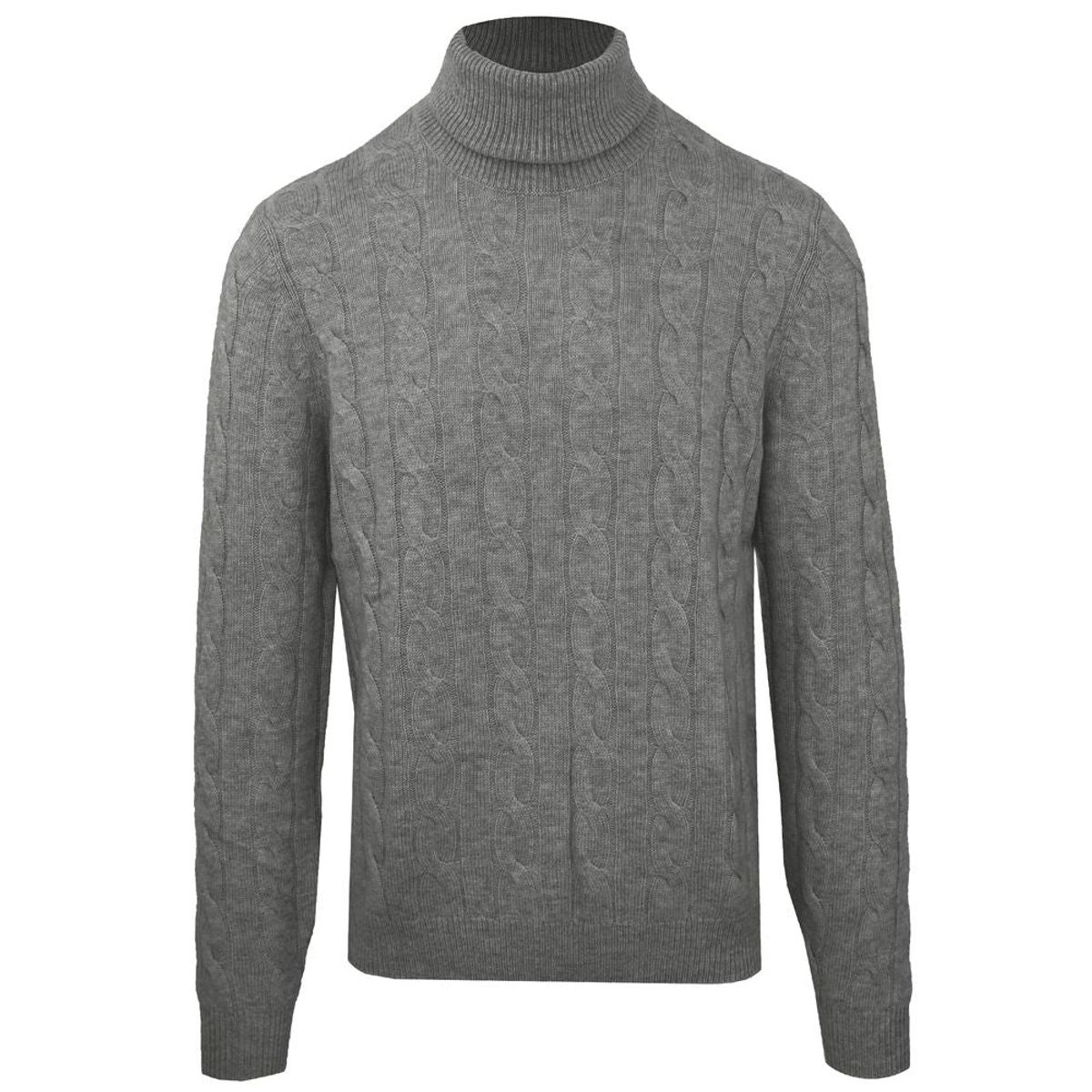 Malo Gray Wool Sweater