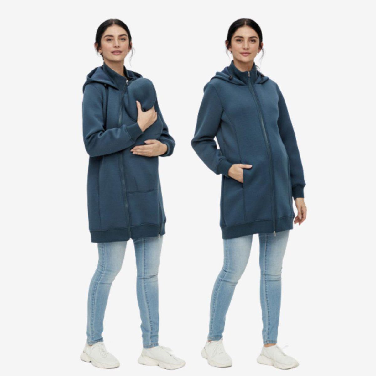 Mamalicious bærejakke Mayanne - Navy - XL