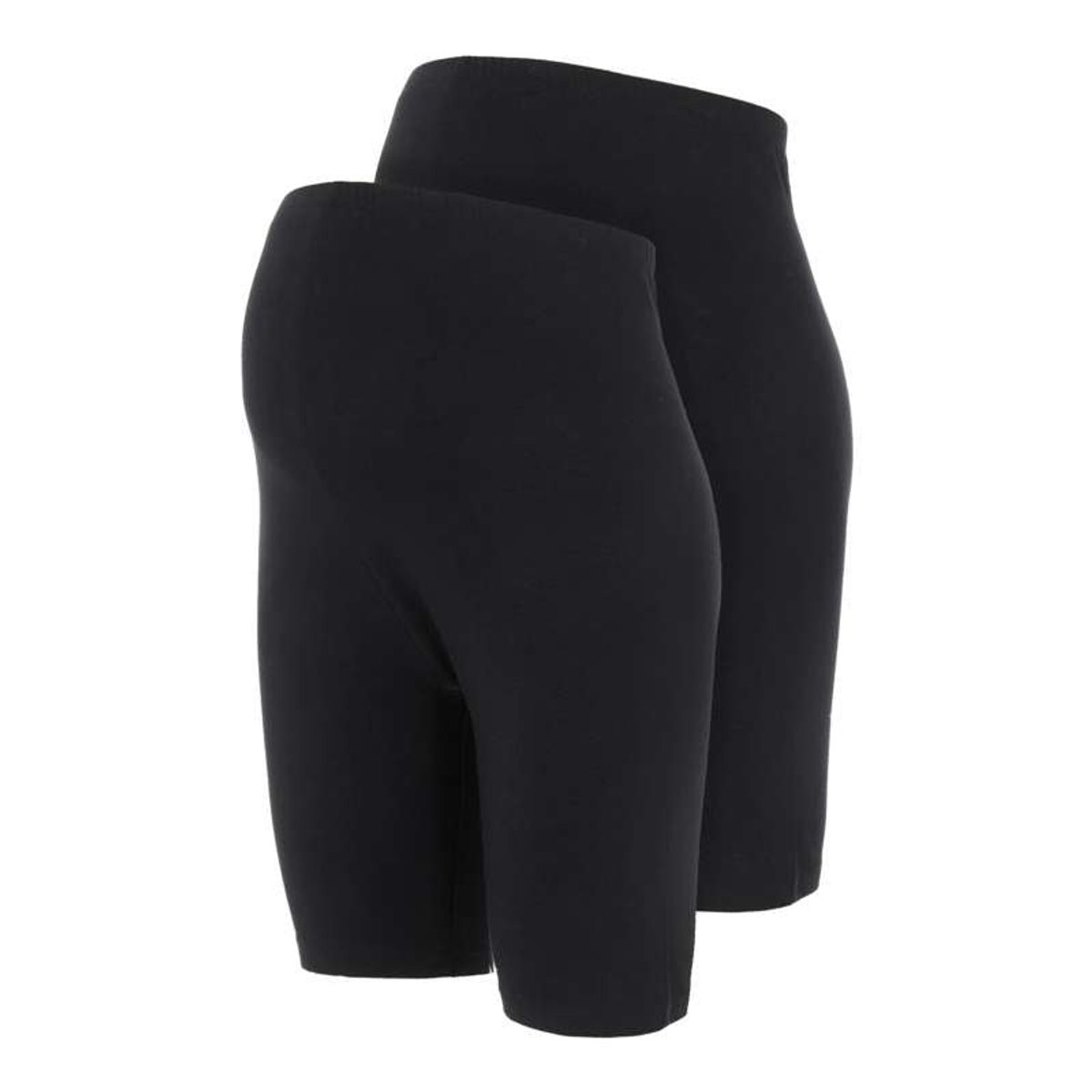 Mamalicious MLSANNI Graviditets-Cykelshorts -2-pak - Sort