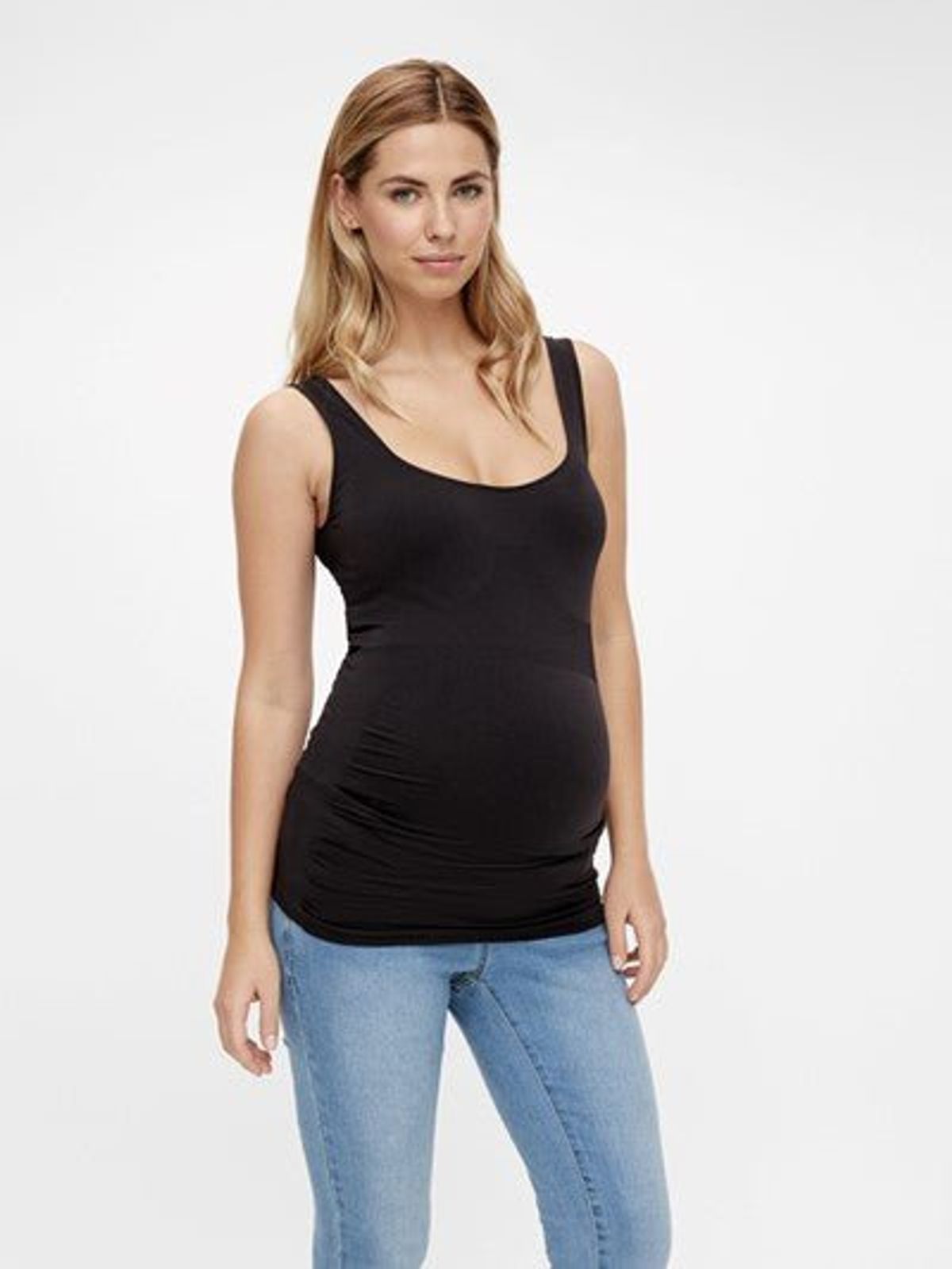 Mamalicious ventetop/tank top, sort MLHeal - Onesize