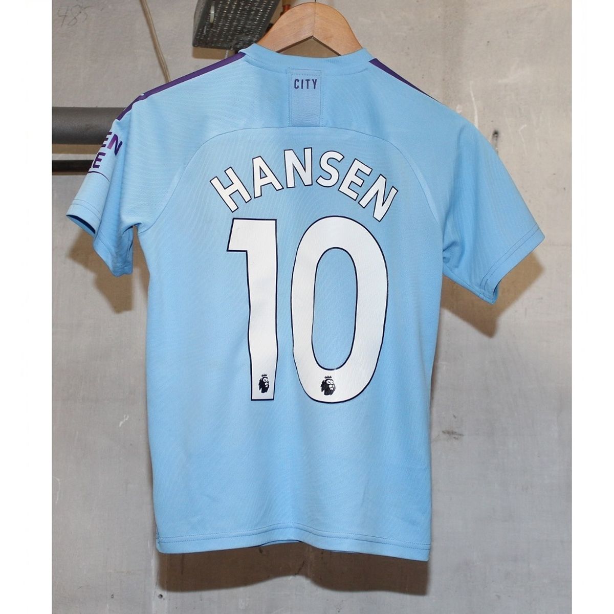 Manchester City home jersey 2019/20 - youth - Hansen 10-164 | YXL