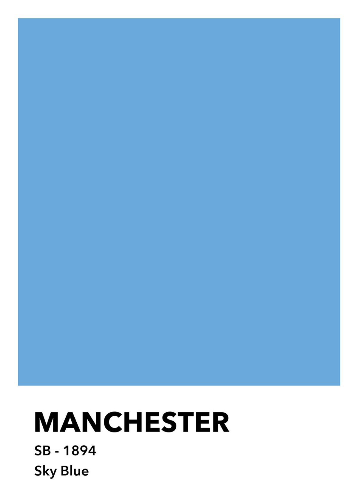 Manchester - Sky Blue af Ol? Ol?