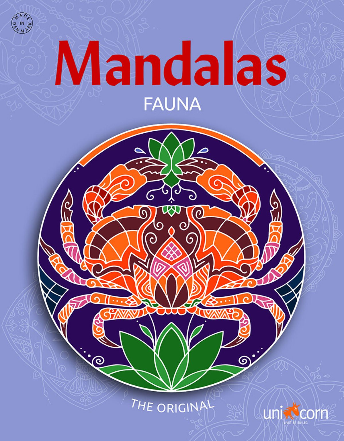 Mandalas Fauna - Unicorn - Bog