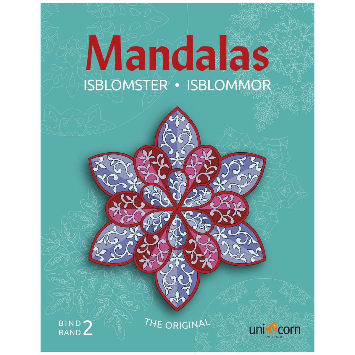 Mandalas - Isblomster Bind 2 (One size)