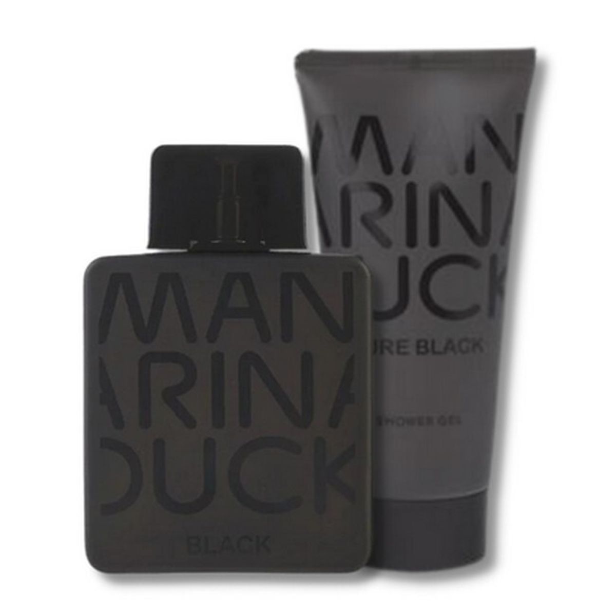 Mandarina Duck - Pure Black Sæt - 100 ml Edt & Shower Gel