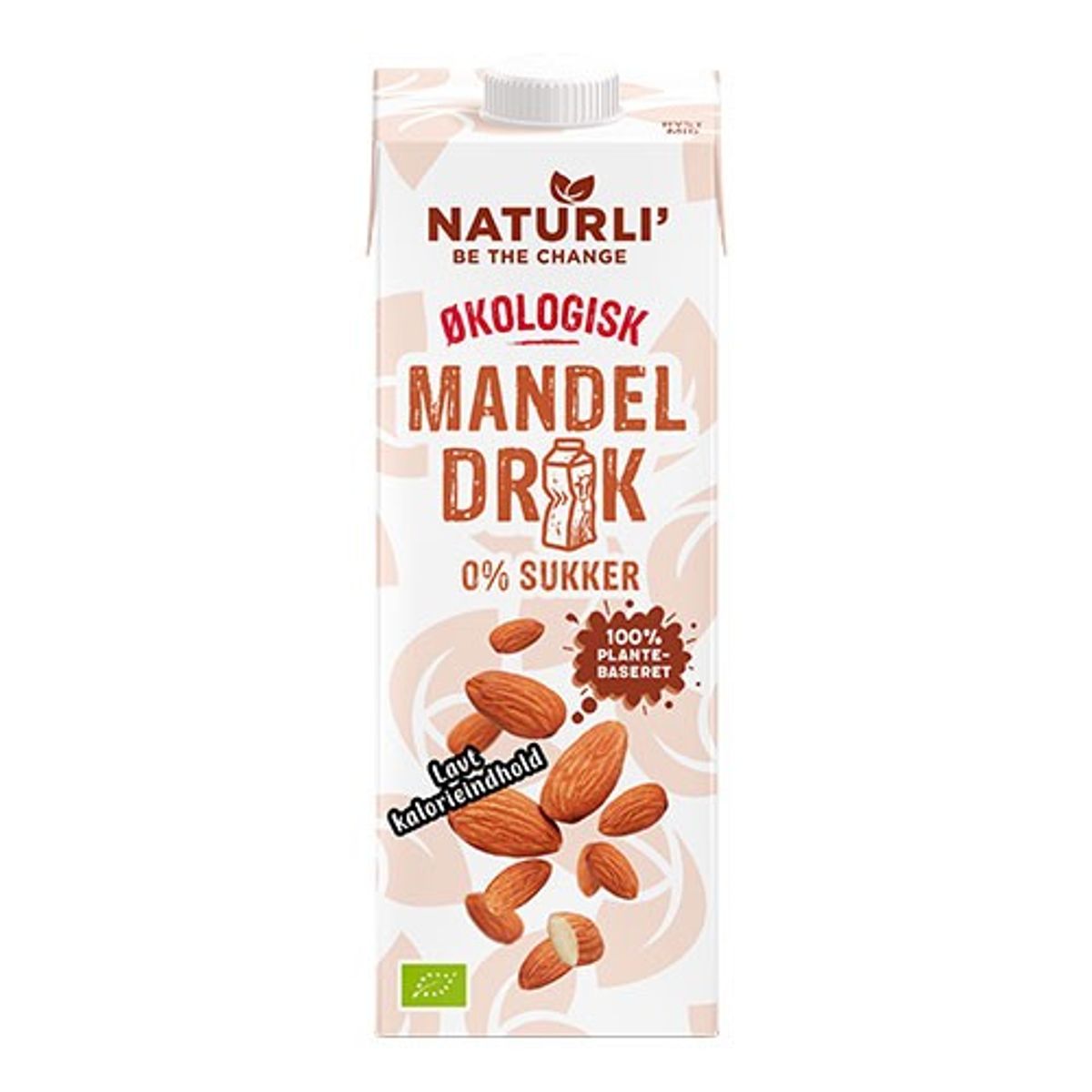 Mandeldrik usødet Økologisk - 1 liter - Naturli