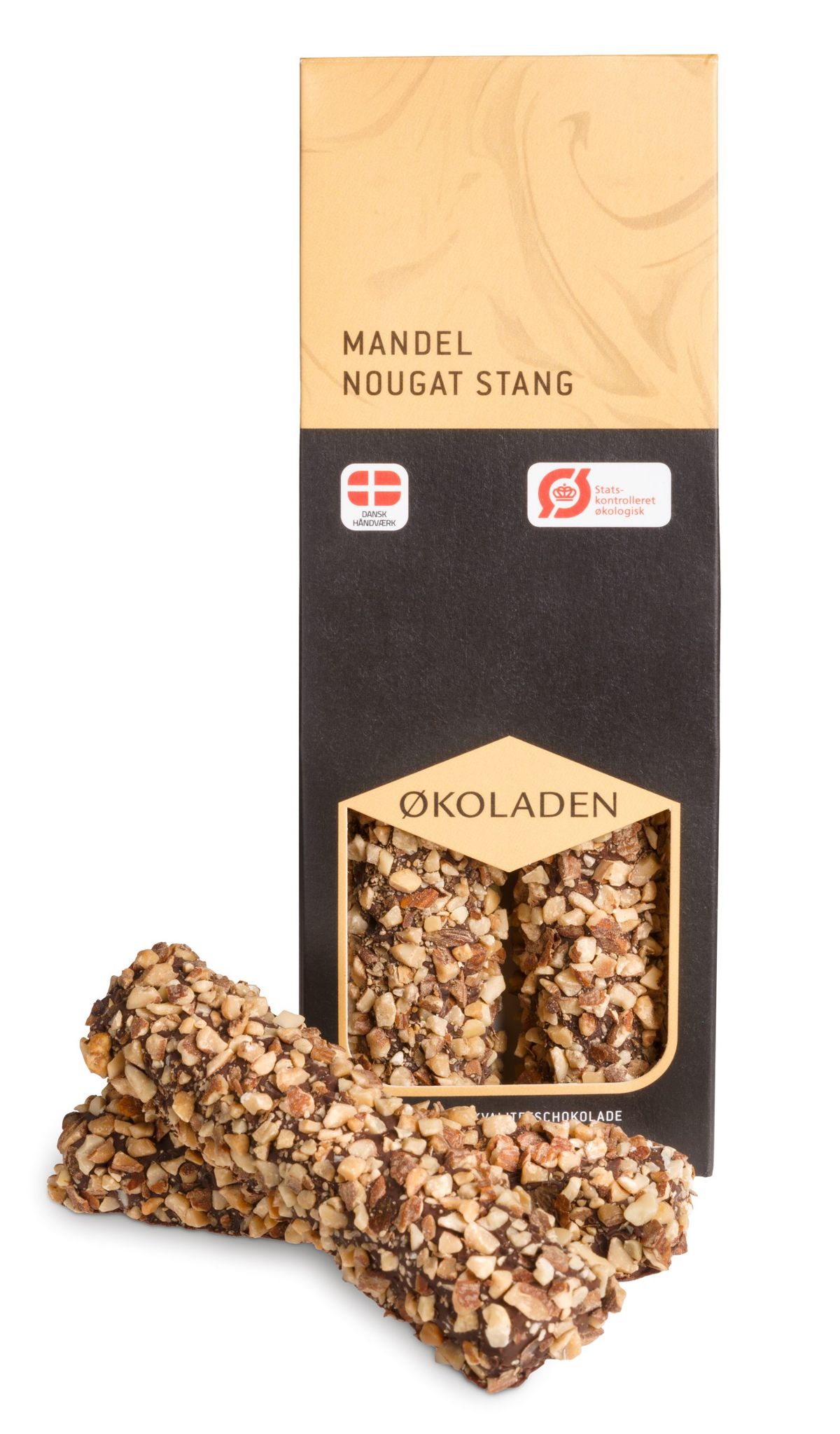 Mandelnougat Stænger, 2 stk