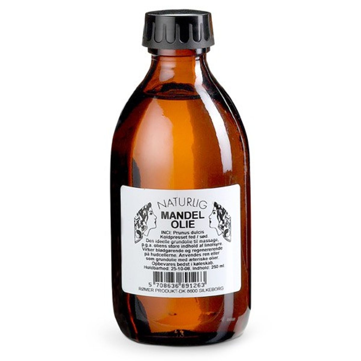 Mandelolie Koldpresset - 250 ml - Rømer