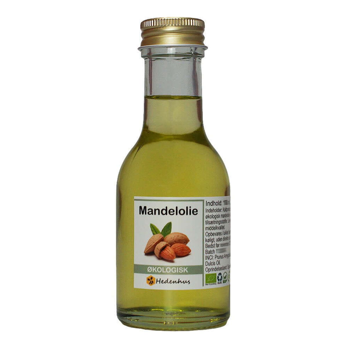 Mandelolie - Økologisk - 1 liter