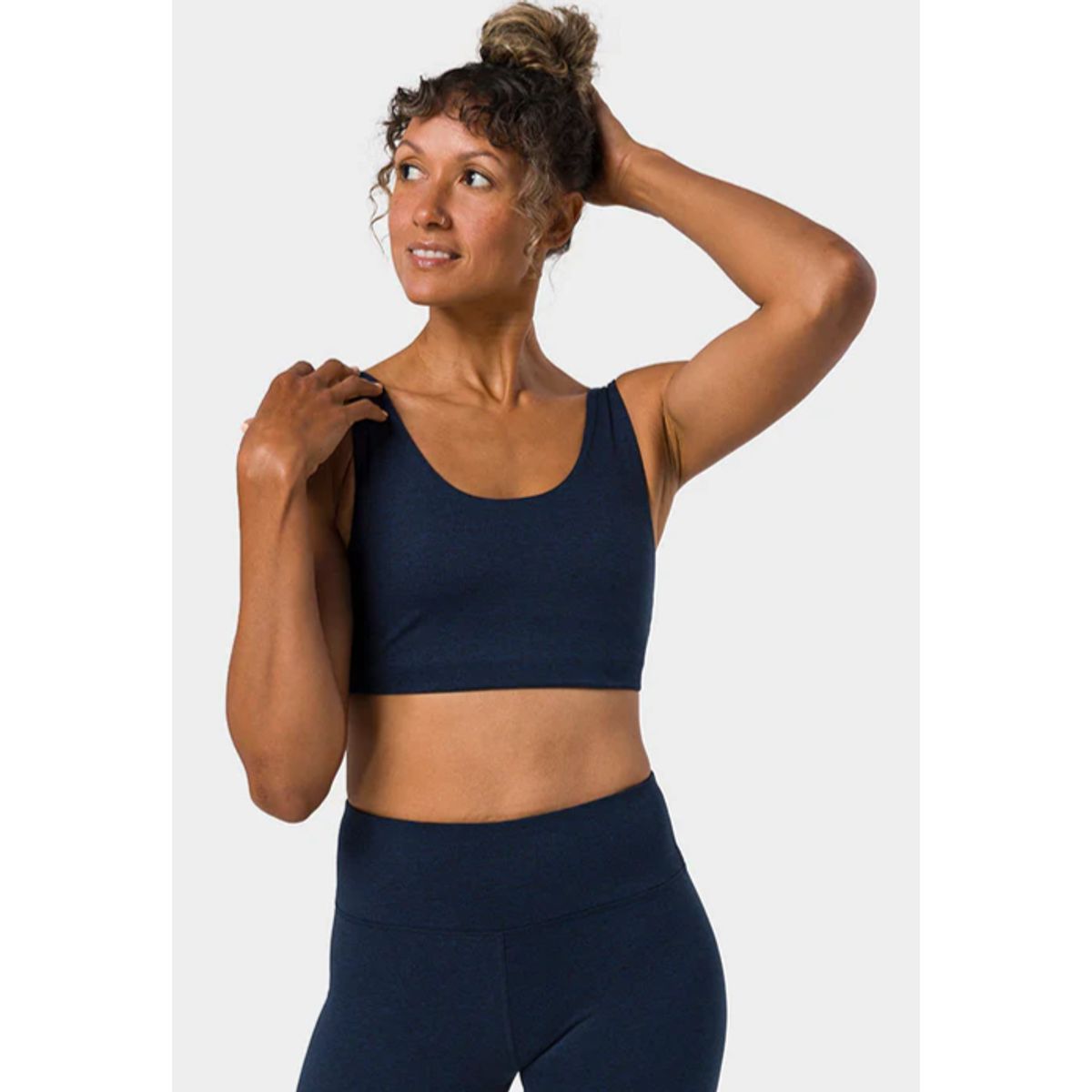 Manduka "Dhara" Bra, Midnight Heather str. L