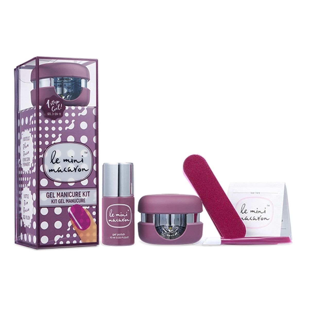 Manicure Kit Rum Raisin Gelpolish, Le Mini Macaron