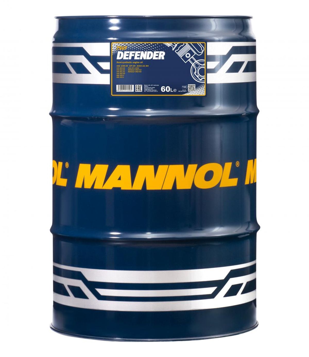 MANNOL Mannol 10W40 60L.(Defender)