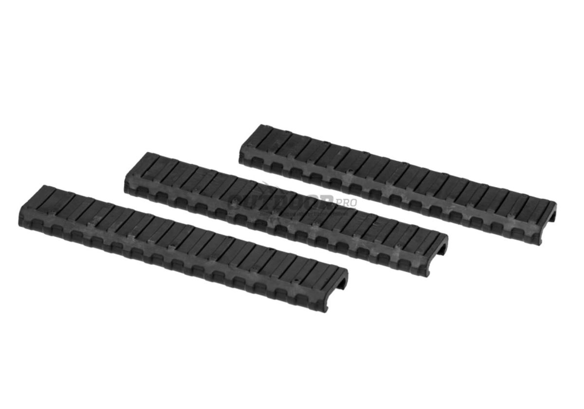 Manta 6 Inch Very Low Profile Rail Guard 3-Pack Black