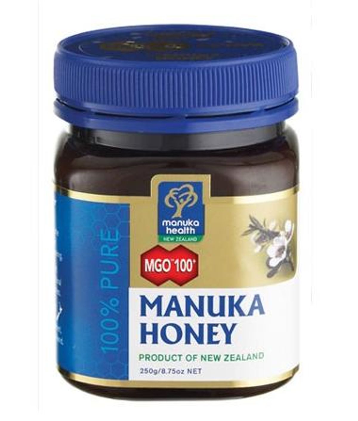 Manuka Honning MGO 100+, 250g.