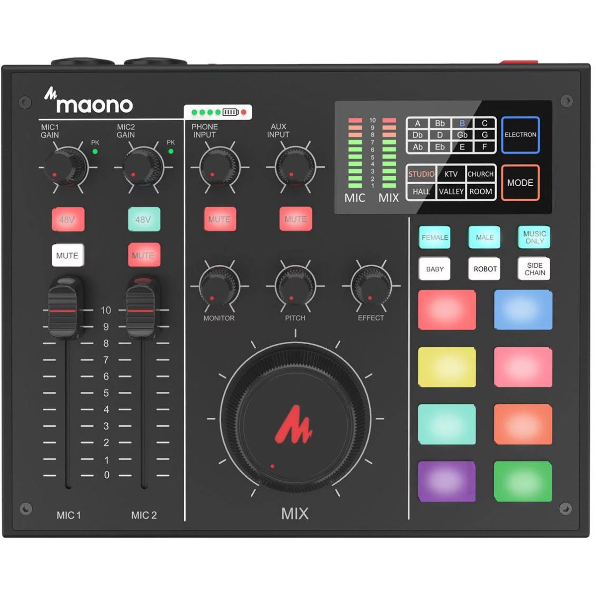 Maono Maonocaster AU-AM100 podcaster-mixer