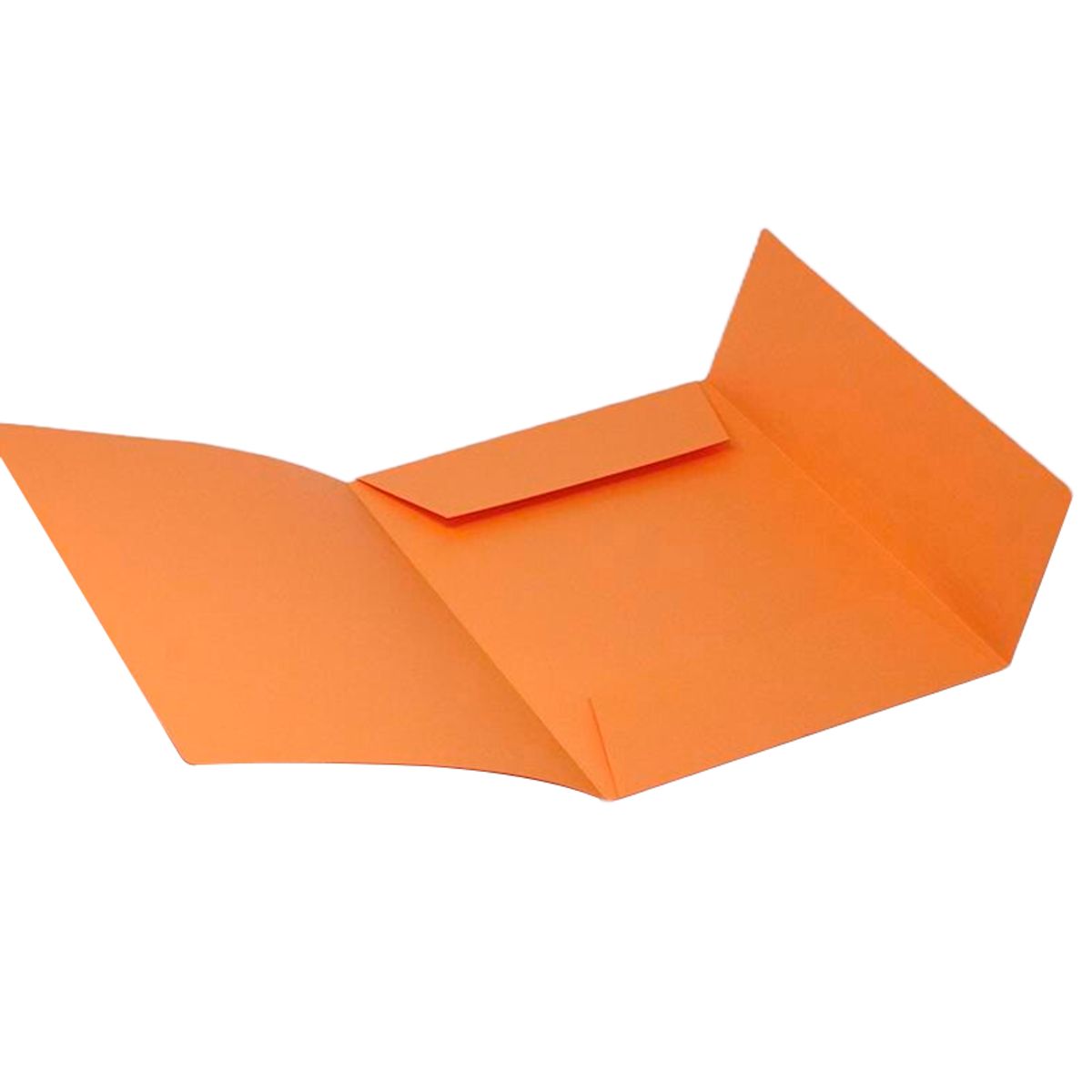 Mappe 125 A4 karton mappe 250 g m/3 klapper orange