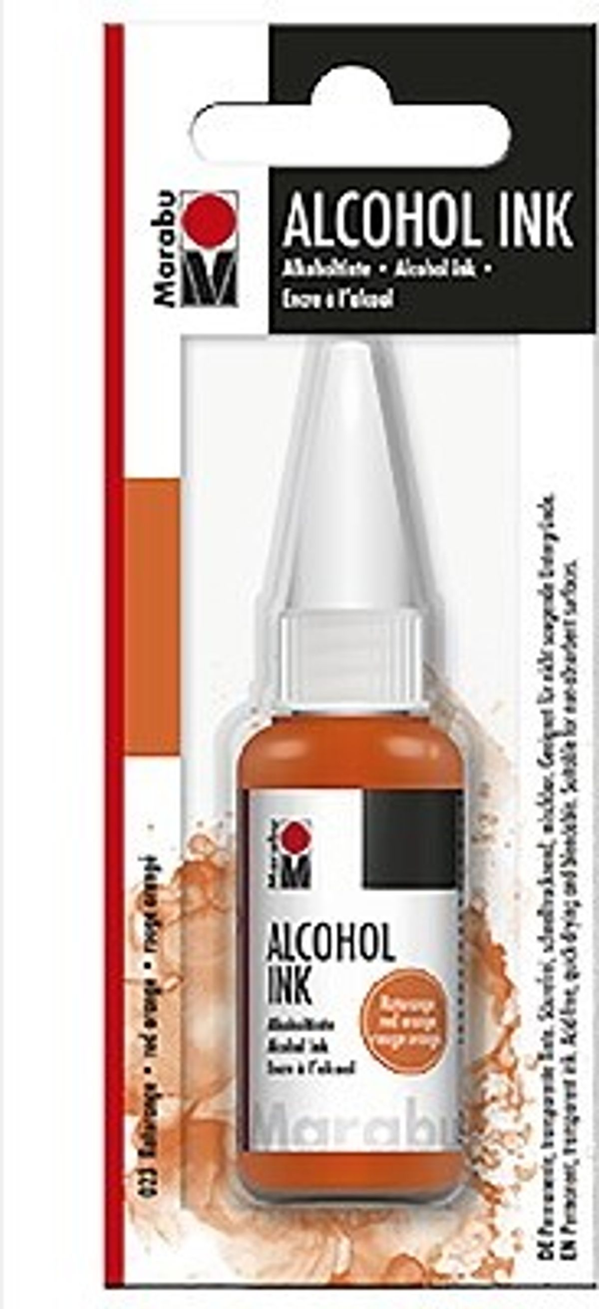 Marabu - Alcohol Ink - 20 Ml - Rød Orange 023