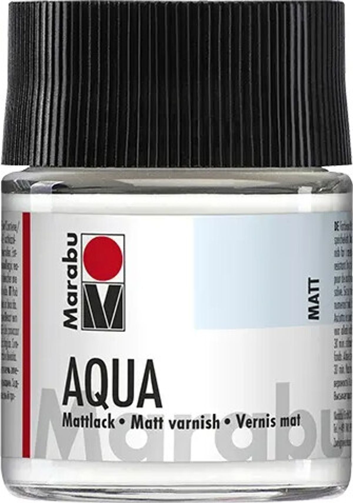 Marabu - Aqua Matt Varnish - Mat Lak - 50 Ml