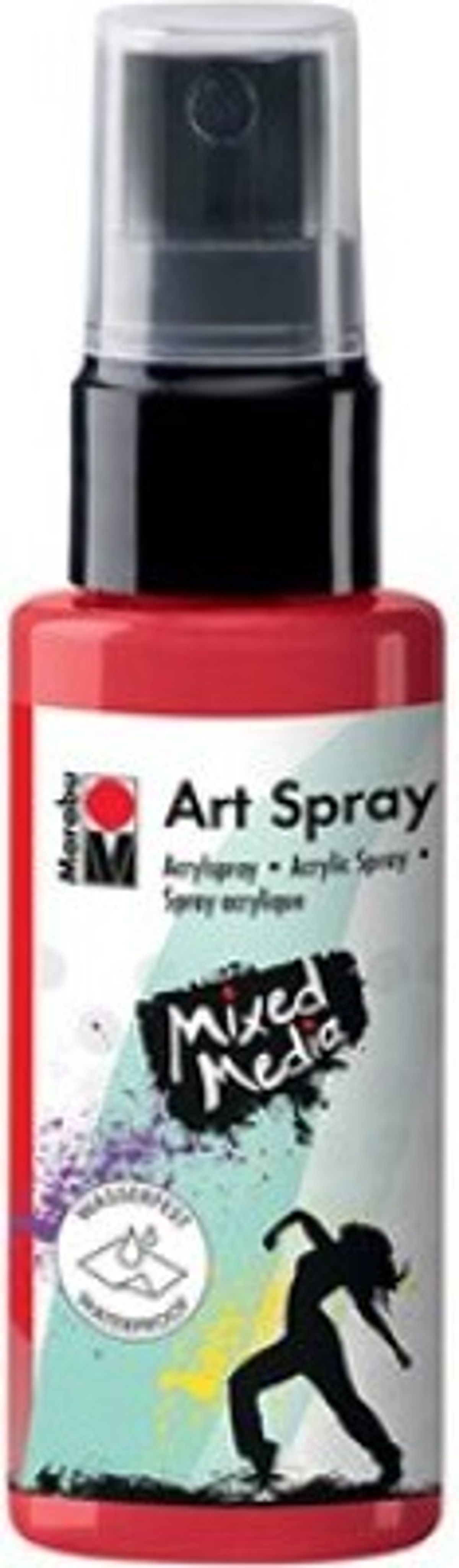 Marabu - Art Spray - Akryl Spraymaling - Rød - 50 Ml