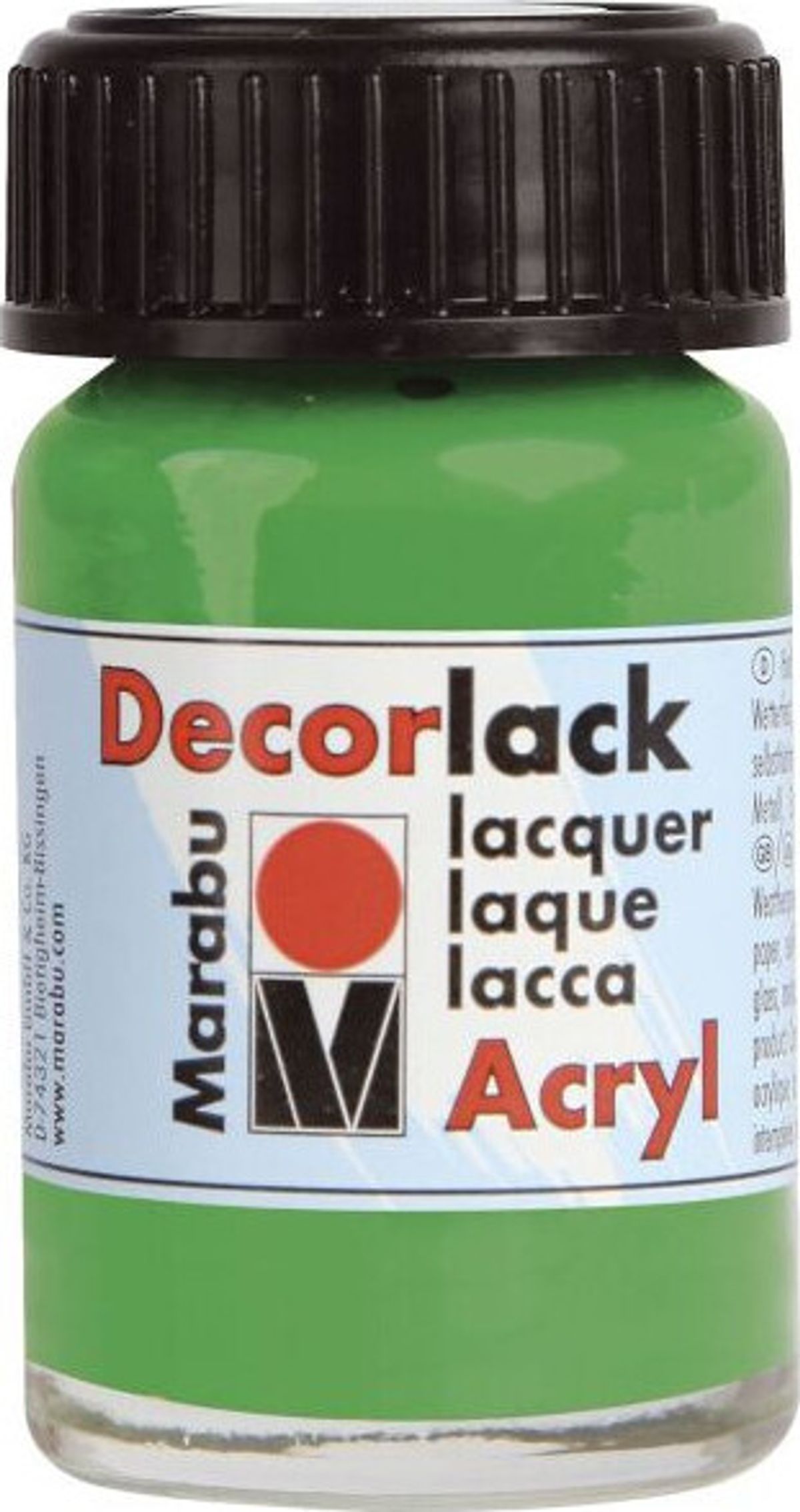 Marabu - Decorlack - 15 Ml - 062 Lysegrøn