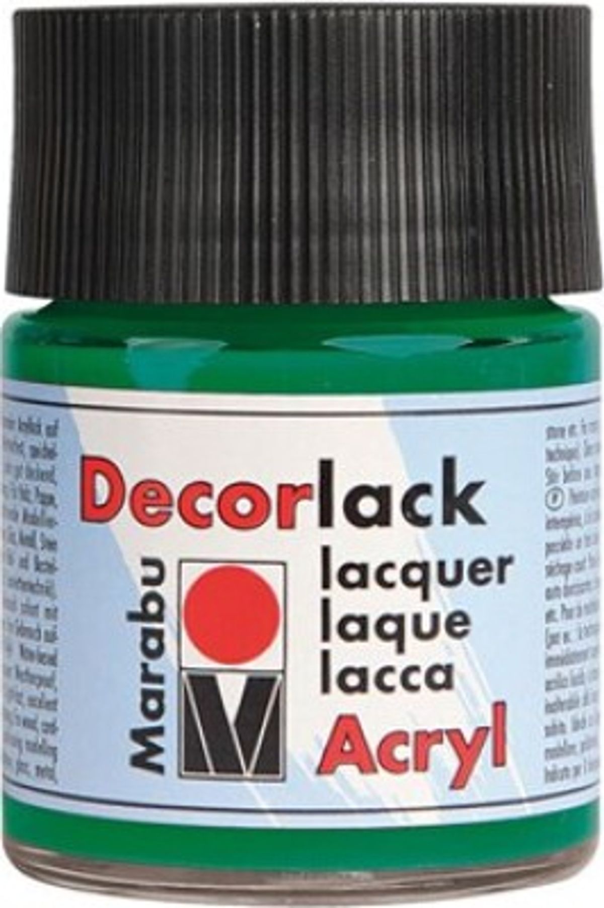 Marabu - Decorlack - 50 Ml - 067 Grøn - 11300005067 - Marabu