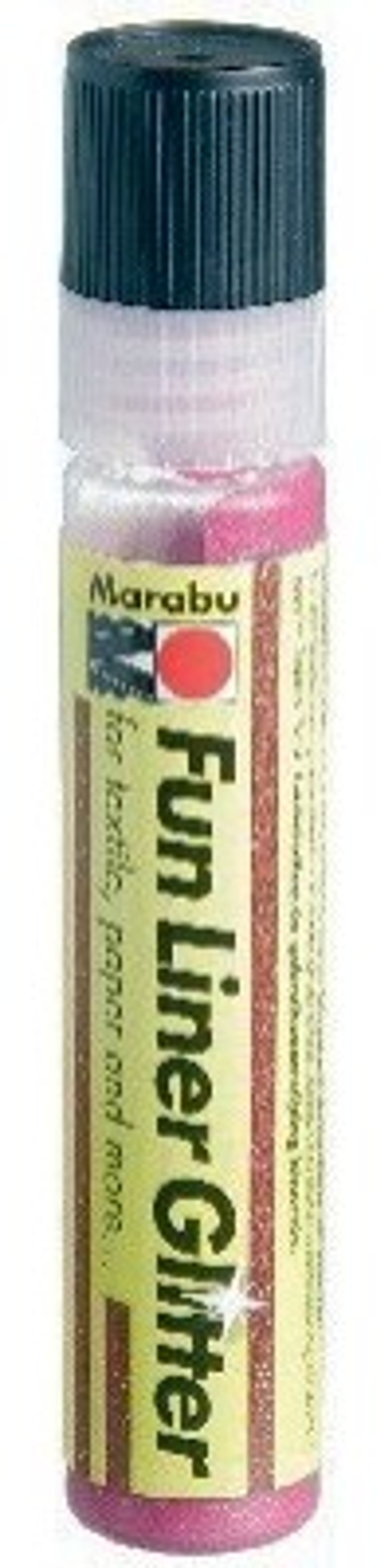 Marabu - Fun Liner Glitter - Fuchsia - 25 Ml