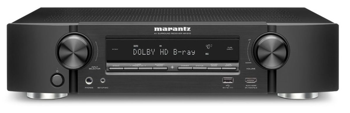 Marantz NR1510/N1B 5.2 Surround Receiver (Sort)