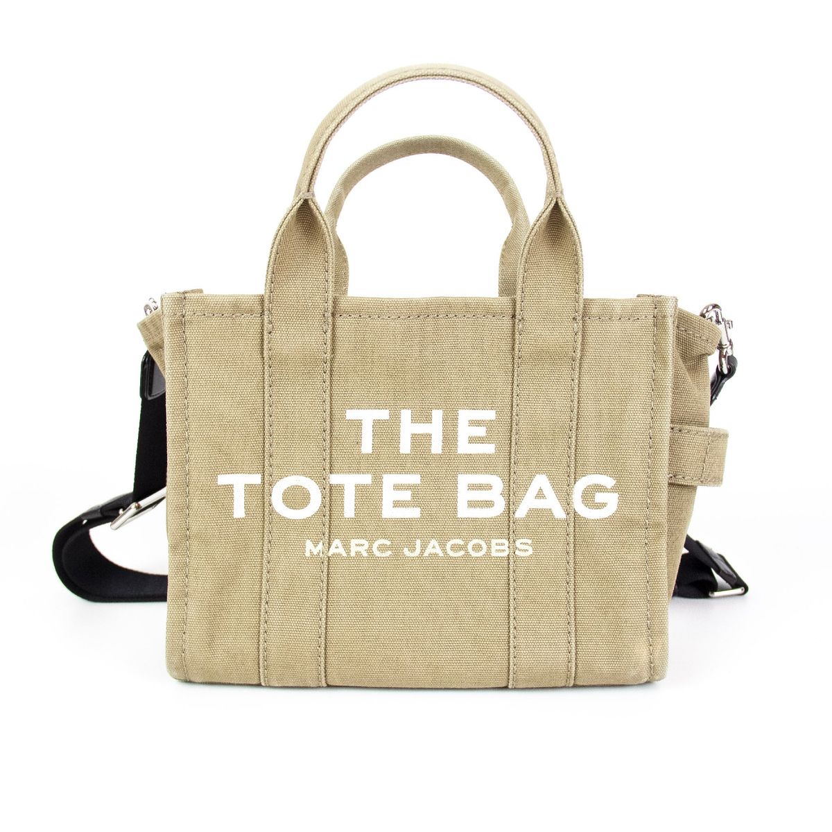 Marc Jacobs the Tote Khaki med skulderstrop