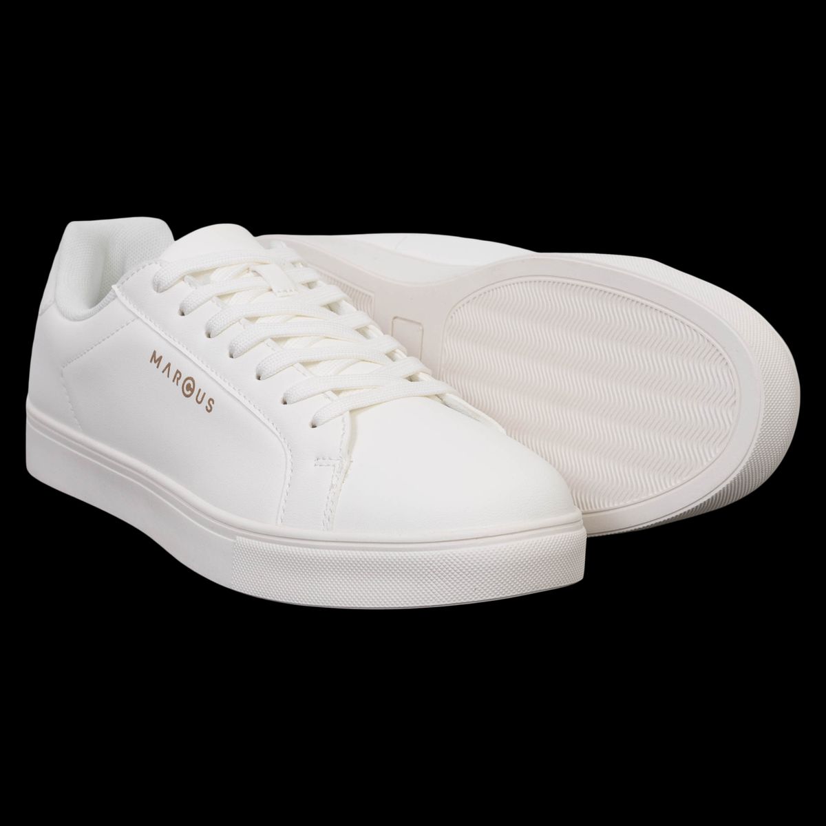 Marcus Bakerfield Herre Sneakers - White - 38