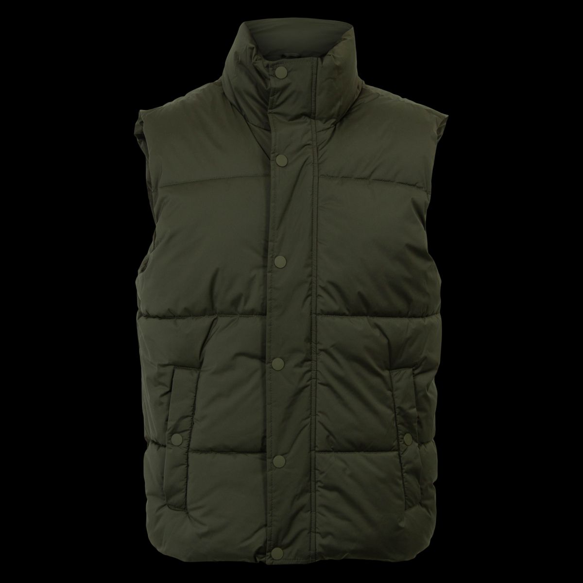 Marcus Carlos Herre Vest - Olive Green - 2XL