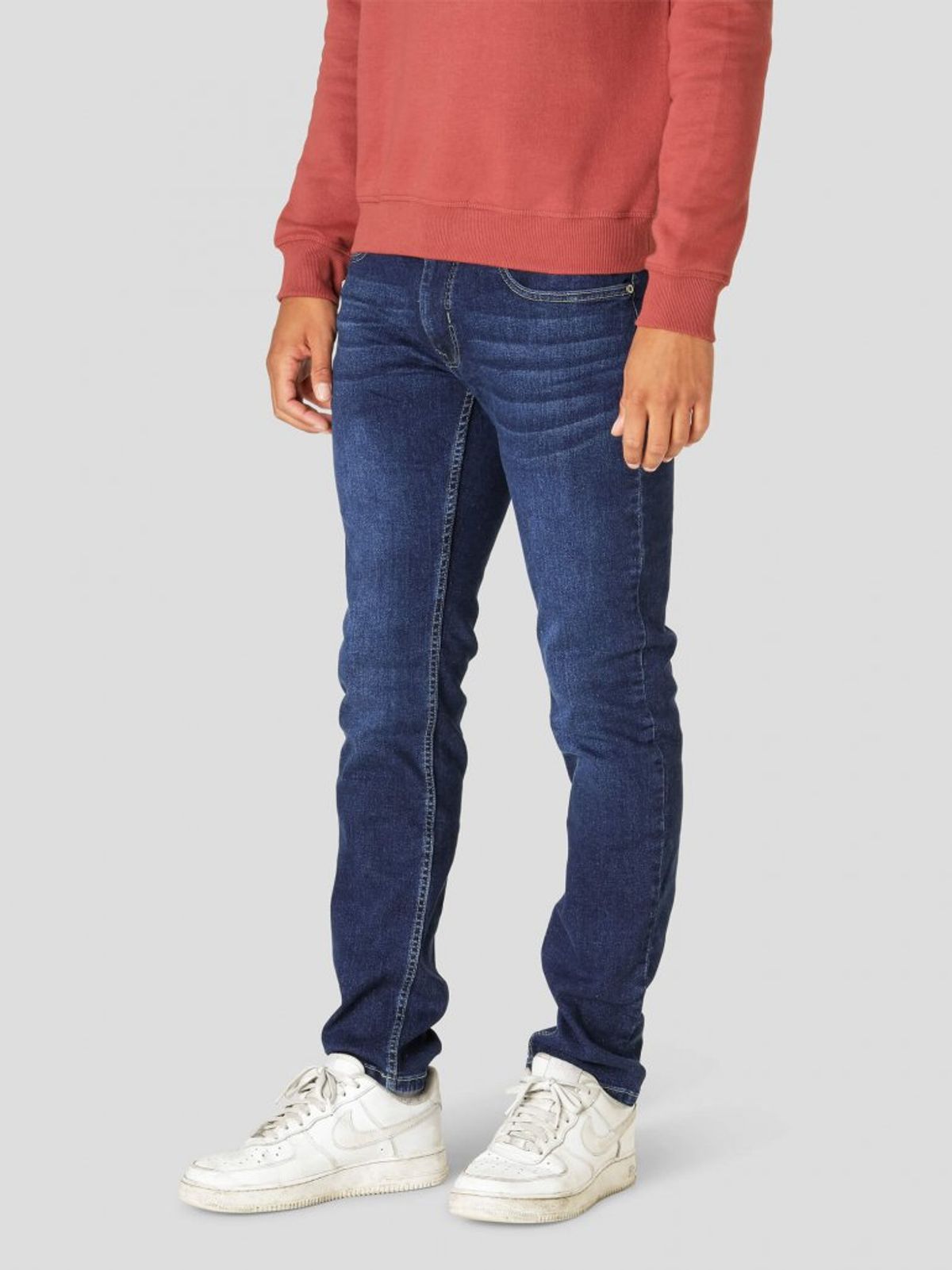 Marcus - FELIX 2160 SUPER STRETCH JEANS - MØRKEBLÅ - Herre - 31/34 - (Regular fit)