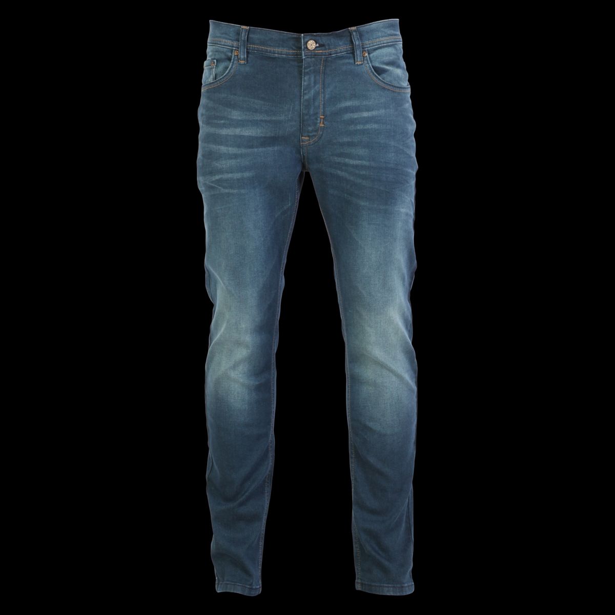 Marcus Flexi Herre Jeans - Nevada Blue Wash - 29/32