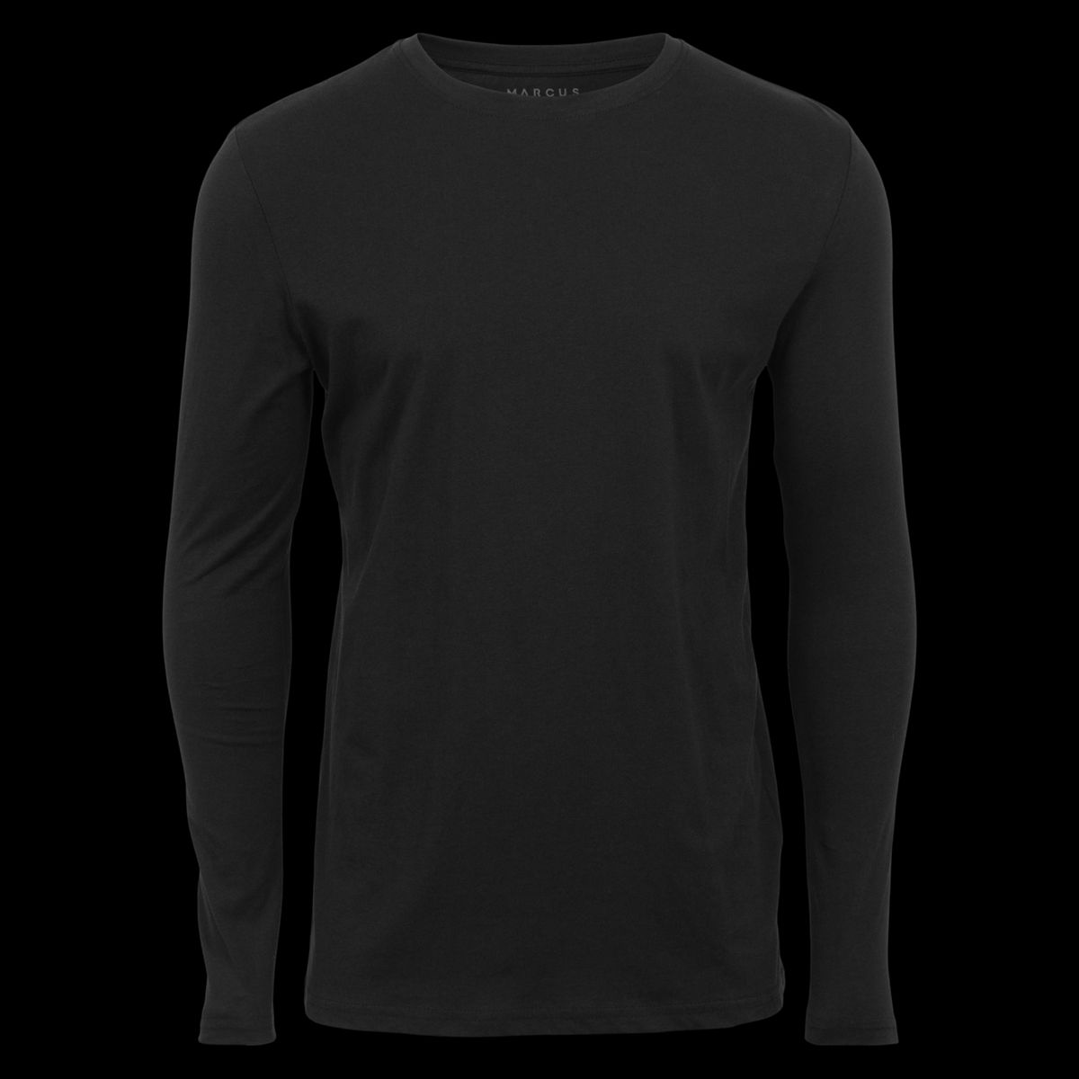 Marcus Herre Langærmet t-shirt - Black - M